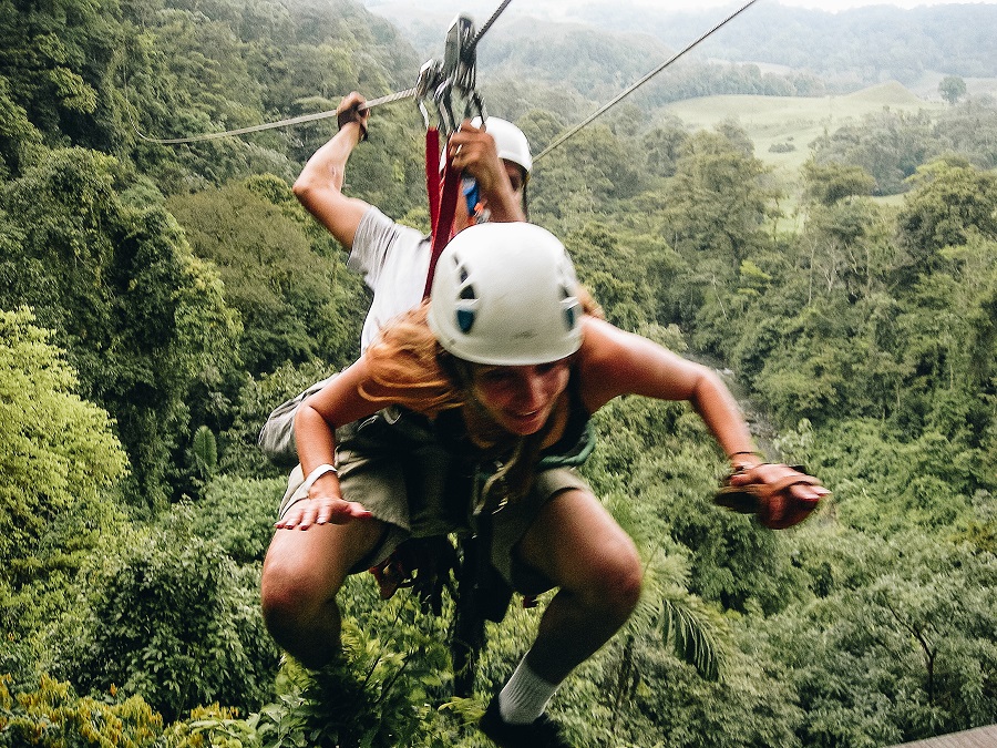 Annette superman zipline