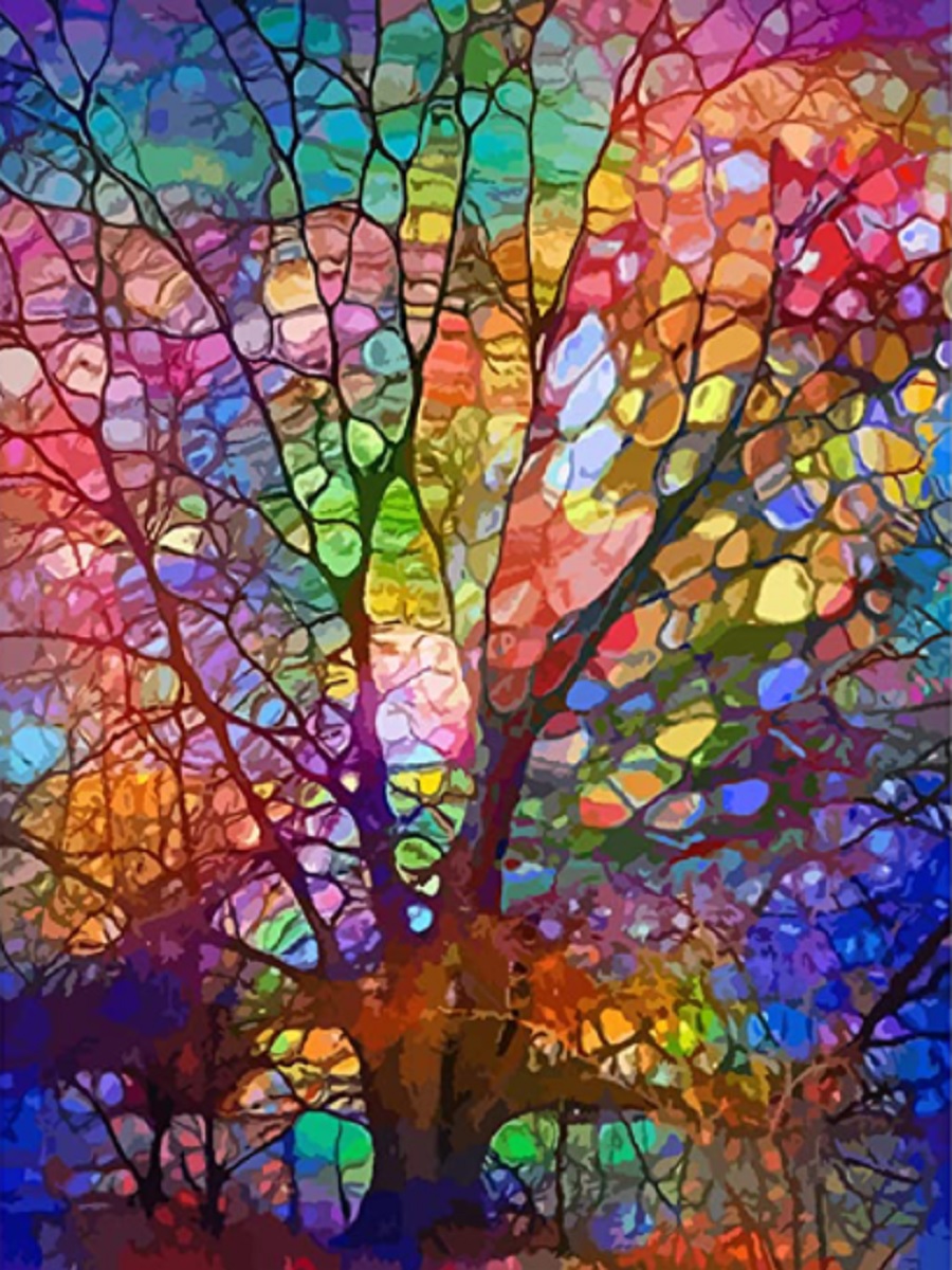 Colorful Tree of Life