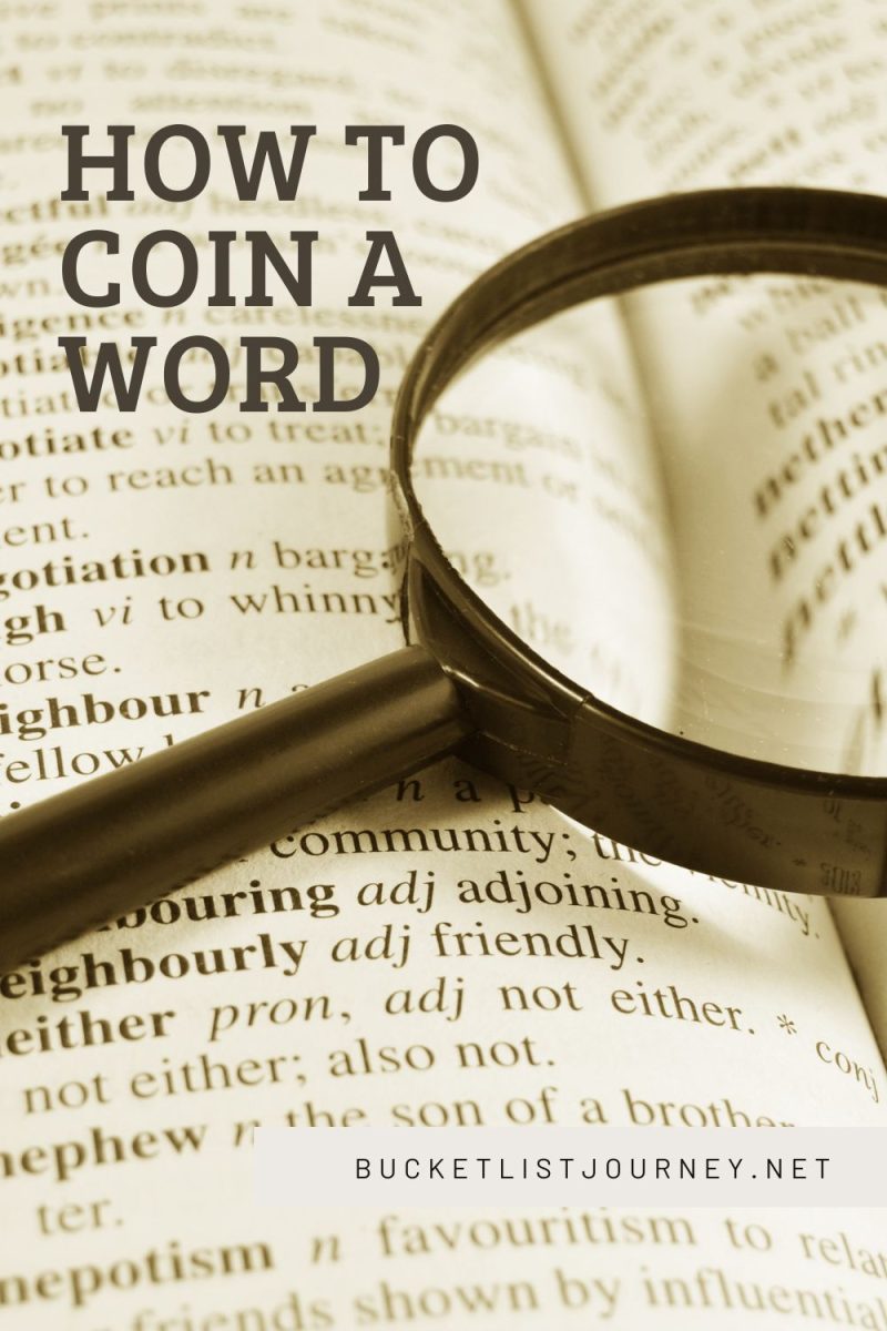 How to Coin a Word or Phrase