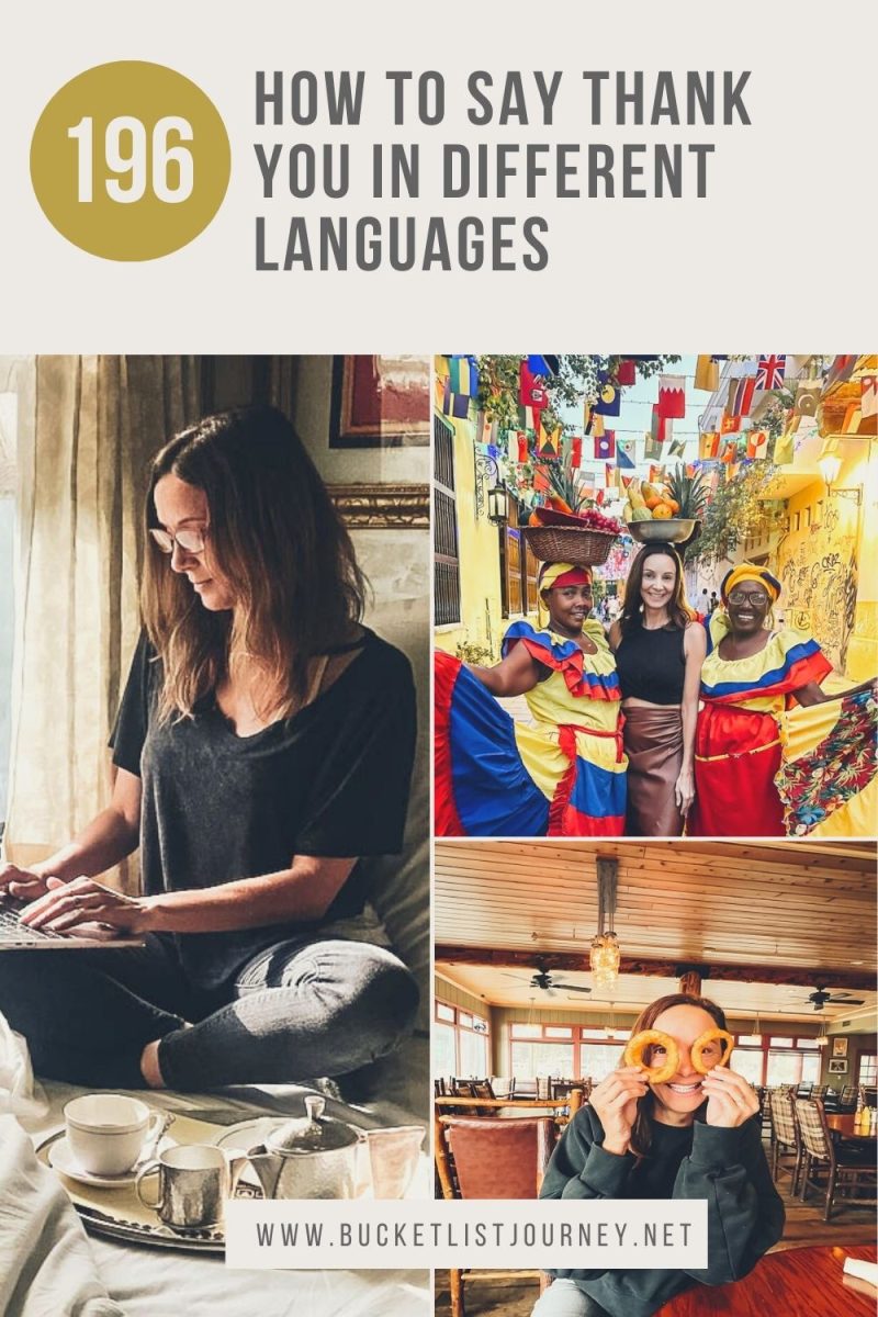 Learn to Say Thank You in Other Languages for Your Travels