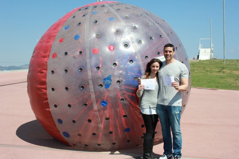 Annette Bucket List Journey Zorbing