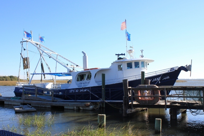 Lady Jane Shrimping Boat in Georgia