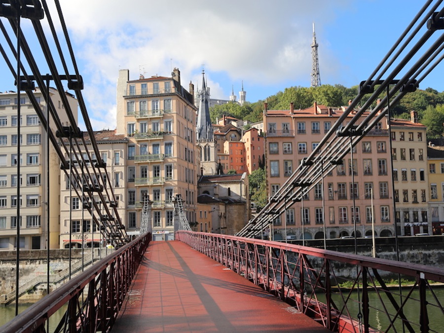 Bridge in Lyon South of France