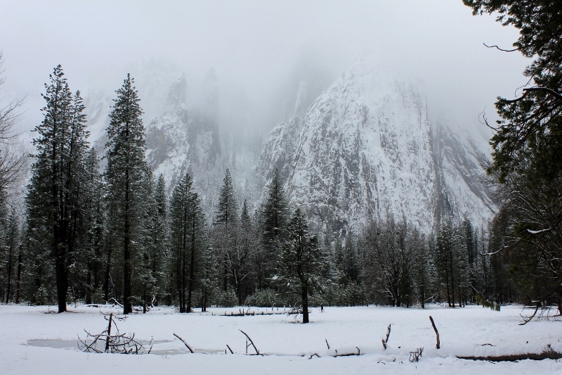 Yosemite Valley at Christmas