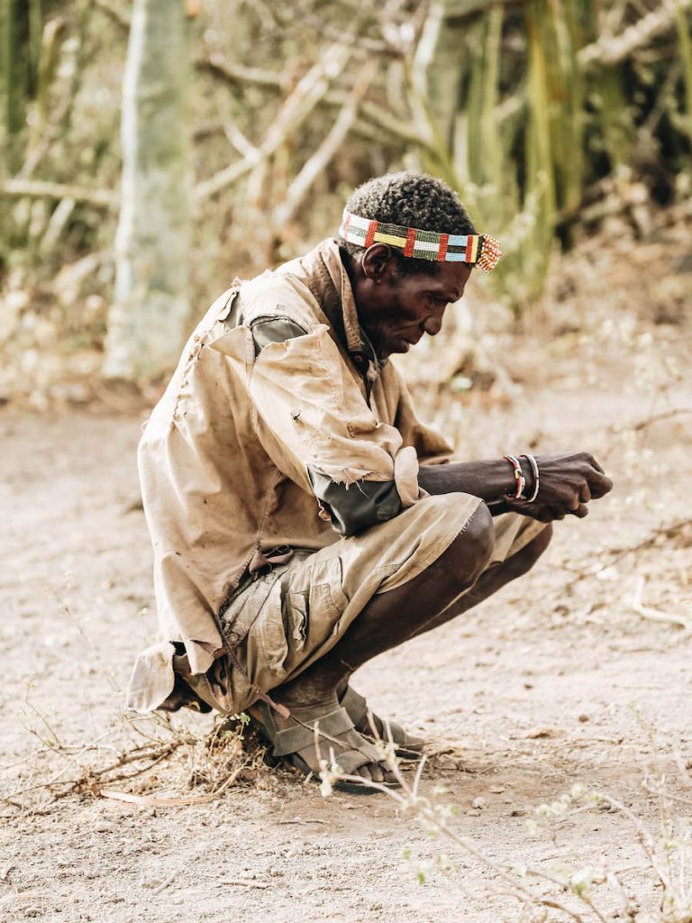 Hadzabe Bushman in Tanzania