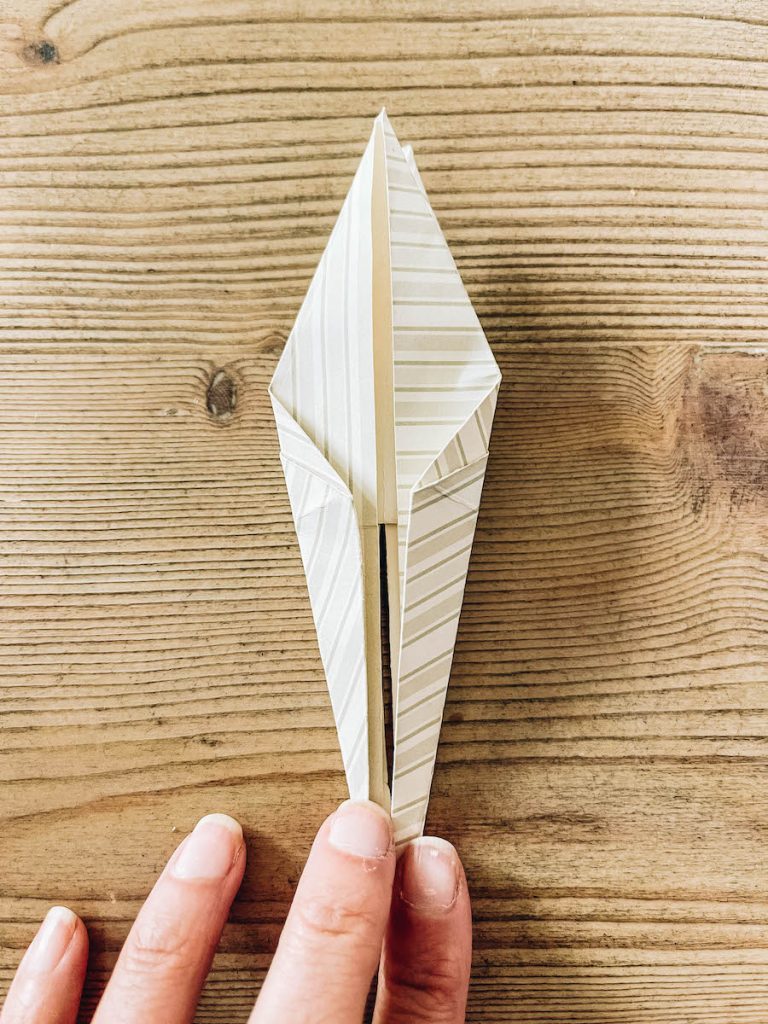 folding origami flaps