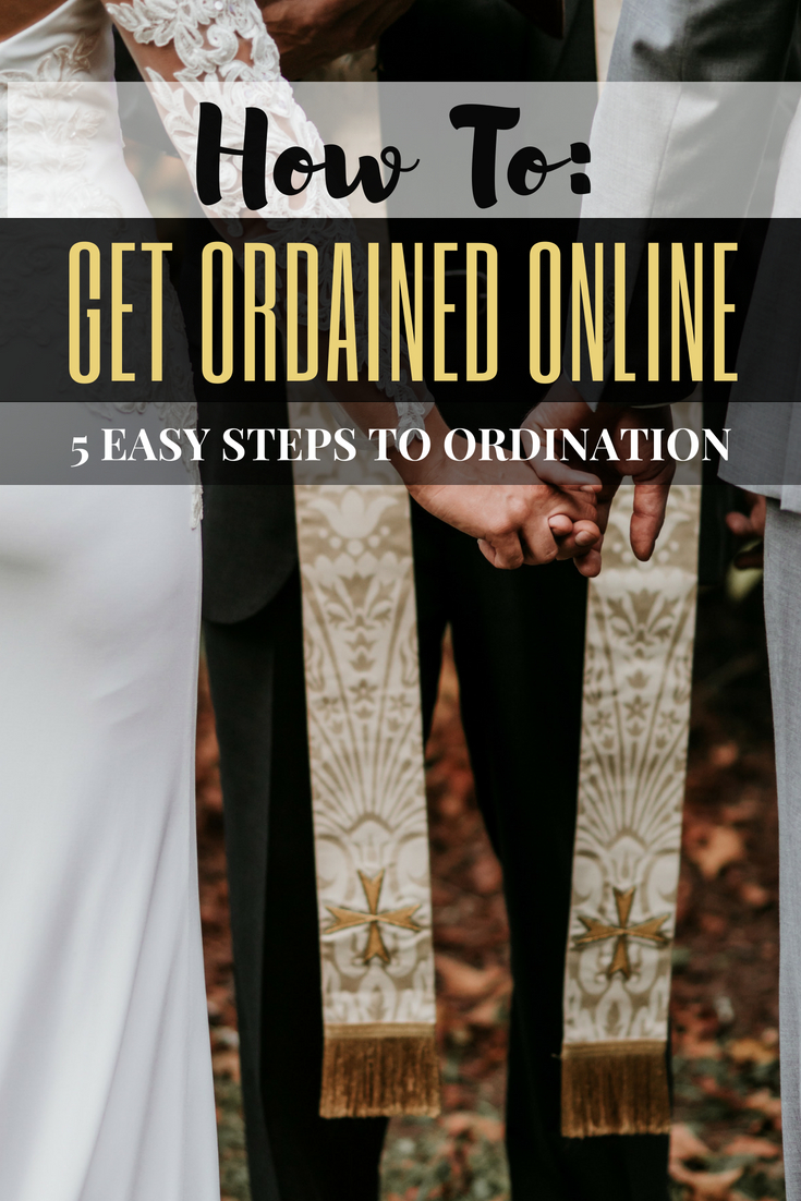 How to Get Ordained Online: 5 Easy Steps to Ordination