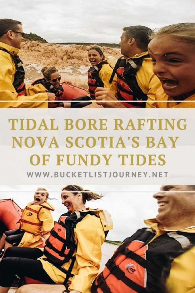 Tidal Bore Rafting Nova Scotia's Bay of Fundy Tides